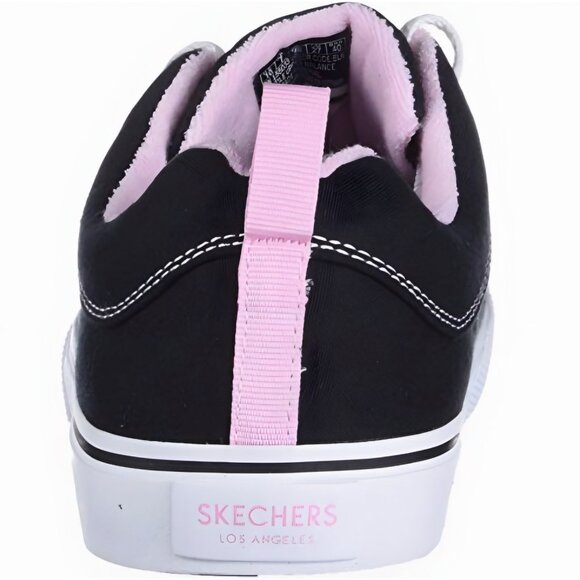 SKECHERS ✦ V'Lites Stitch N Stride Sneakers ✦ Black ✦ Pink ✦ Size 8.5 ✦ NWT - Picture 6 of 10